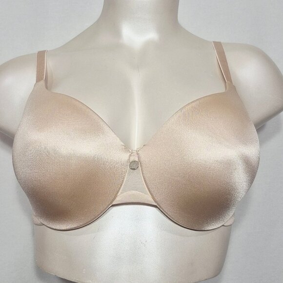42DDD Just My Size JMS MJ1207 Perfect Shape T-Shirt Underwire Bra Beige‎ NWT - Picture 1 of 8
